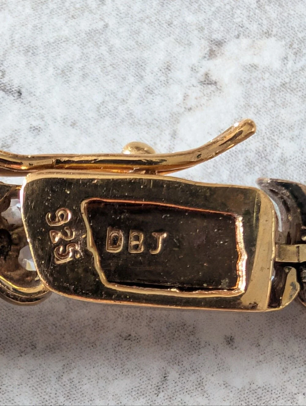DBJ Dee Berkley Jewelry Company 925 Gold Vermeil  